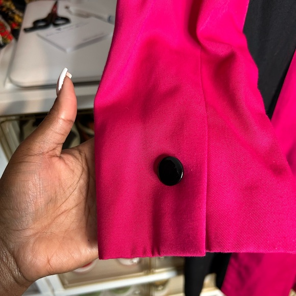 Kasper for ASL vintage wrap blazer button down pocket luxury dress jacket - Picture 6 of 10